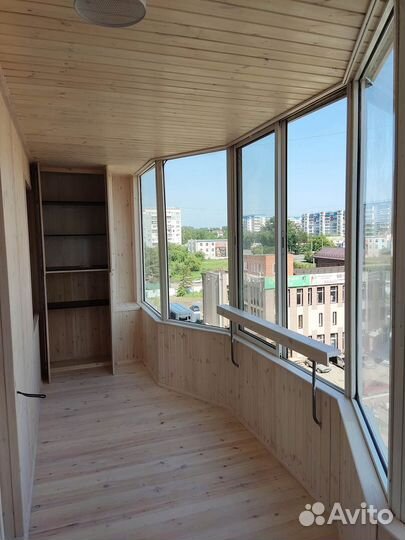 Пластиковые окна на лоджию, балкон, остекление