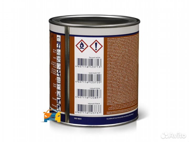 Грунт Reoflex 4+1 0,8л. (Белый)