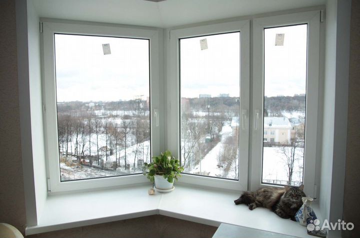 Пластиковые окна с установкой