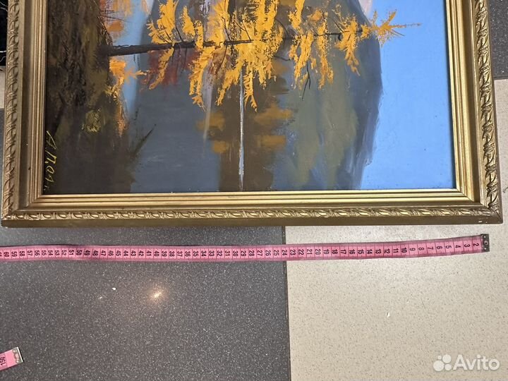 Картина маслом на холсте пейзаж