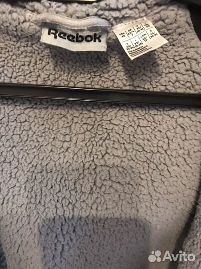 Толстовка Reebok, утеплённая, р. XS