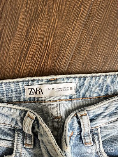 Джинсы zara 36