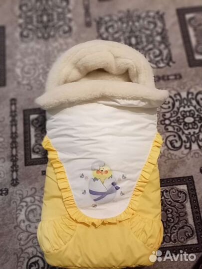 Конверт,кокон в коляску зимний