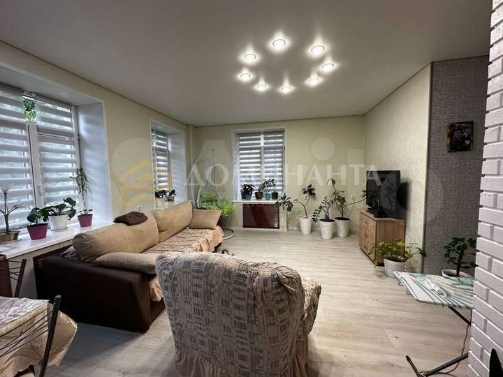 4-к. квартира, 82 м², 2/2 эт.