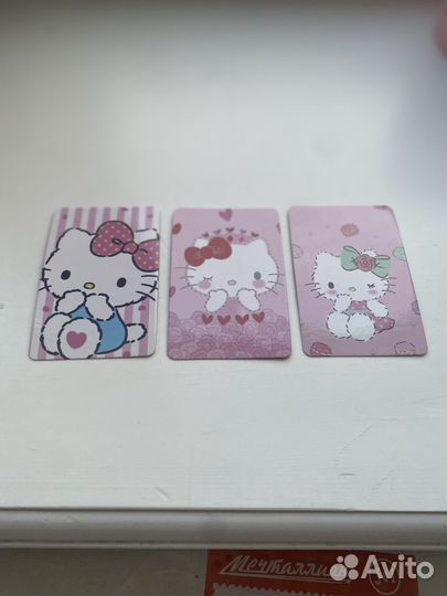 Карточки Hello Kitty
