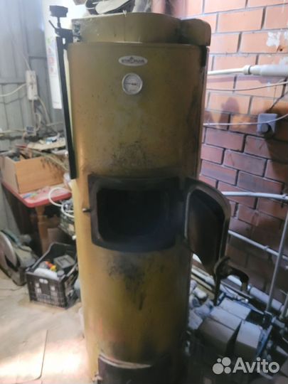 Твердотопливный котел длительного горения бу
