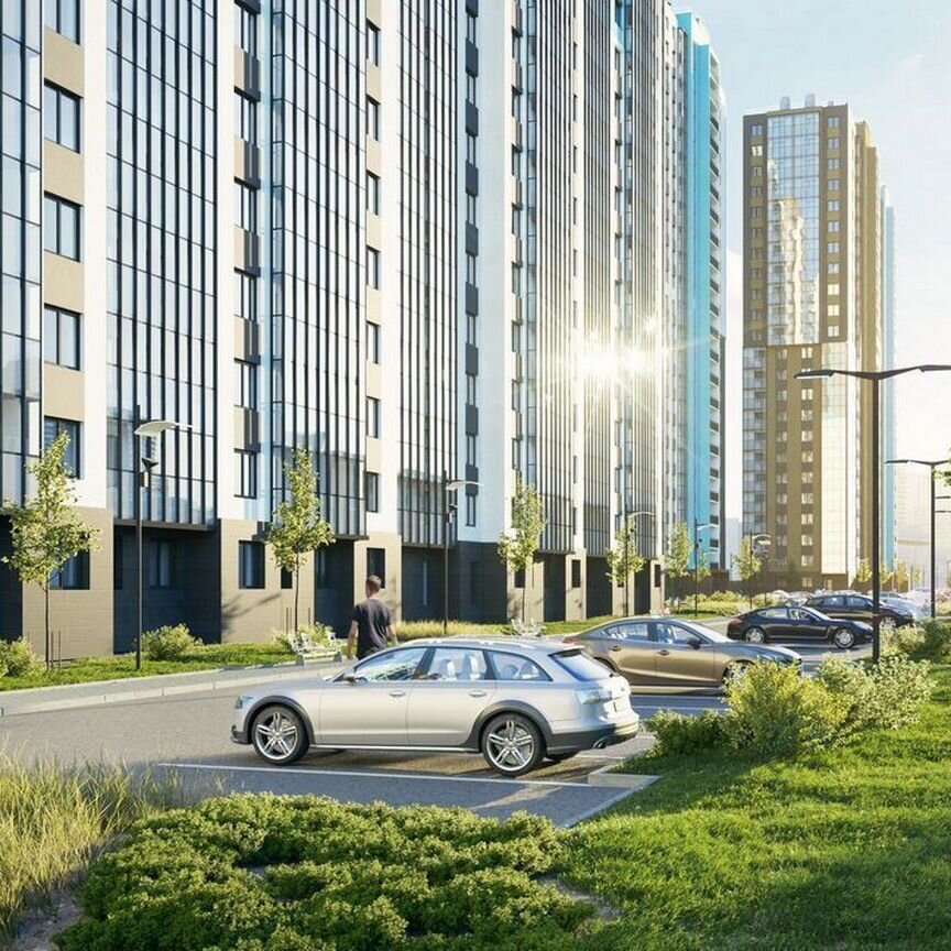 1-к. квартира, 30,2 м², 20/25 эт.