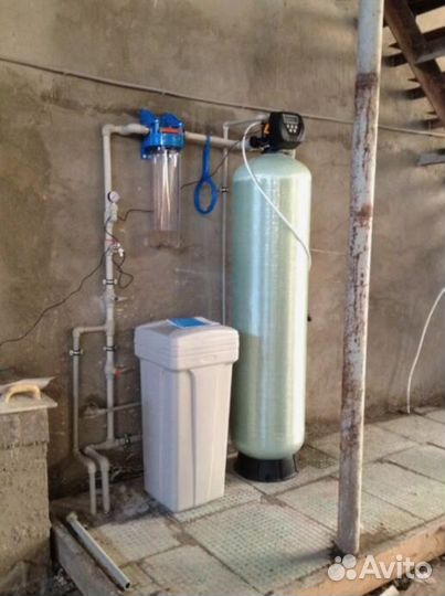 Фильтр умягчитель 1054/FB/F116 с автоматическим клапаном управления