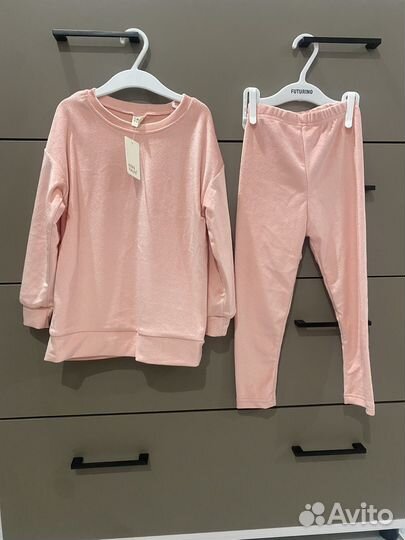 Костюм велюровый для девочки 110