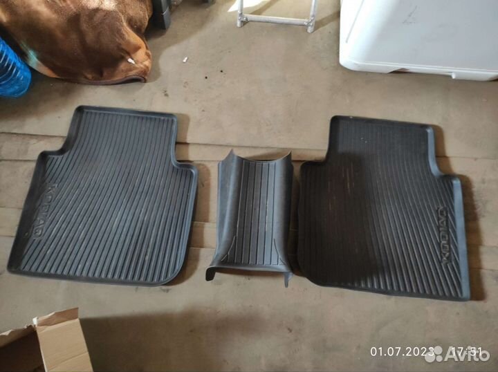 Коврики для Skoda Kodiak оригинал
