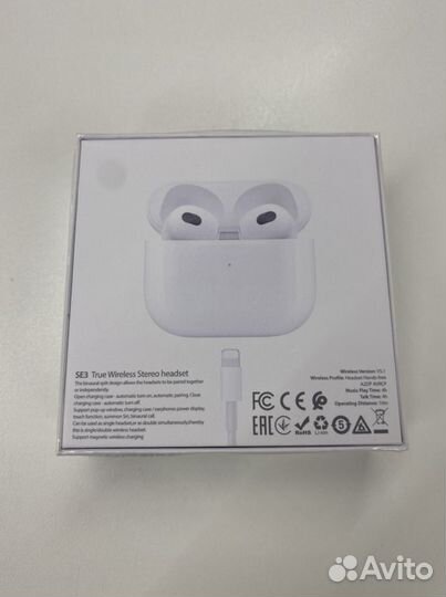 Беспроводные наушники Airpods 3 серии Hoco