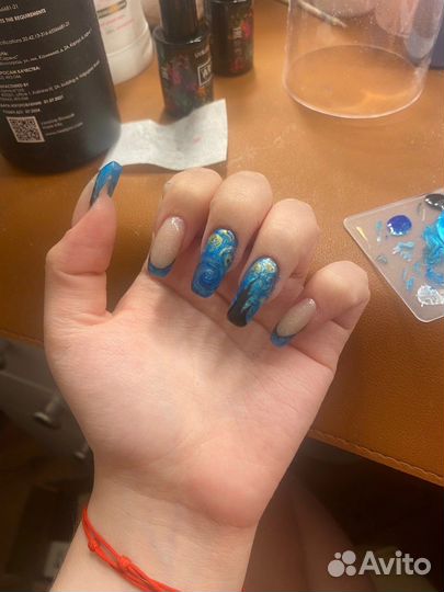 Маникюр с покрытием гель-лаком