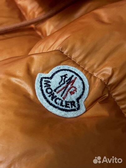 Пуховик Moncler Orange оригинал