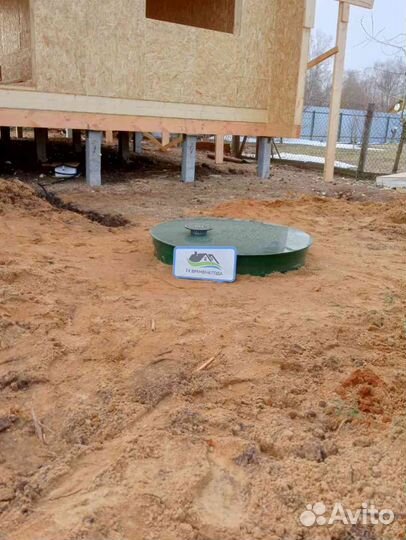 Септик под ключ для частных домов, дачных участков