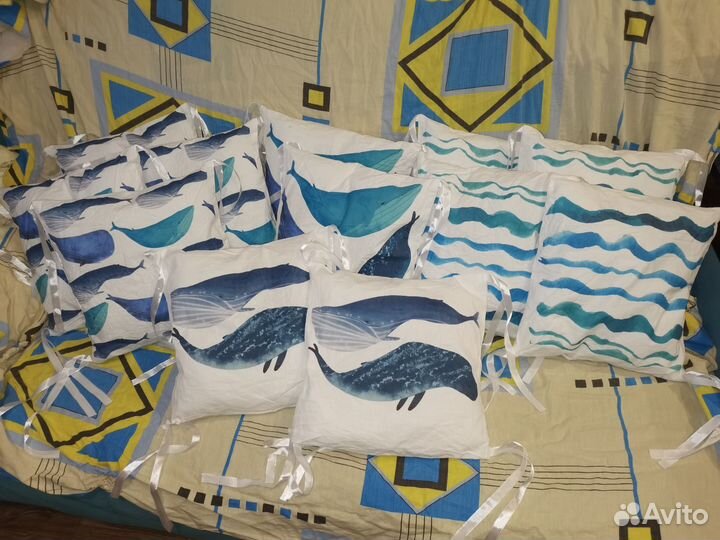 Бортики в кроватку