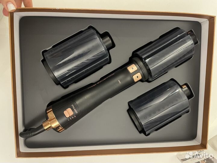 Фен щетка rowenta