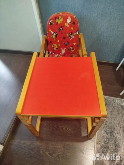 Детский стол и стул трансформер