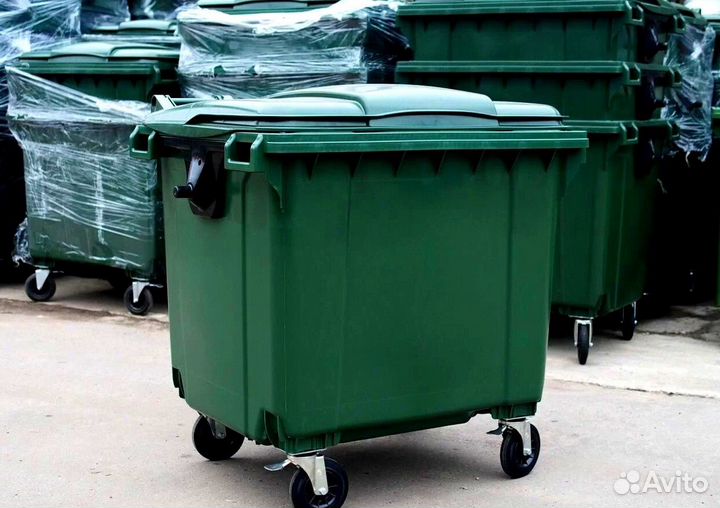 Пластиковый контейнер 1100л, 770л. Арт. 882