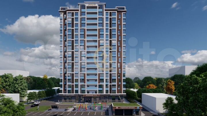 Своб. планировка, 110 м², 9/16 эт.