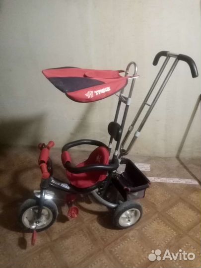 Детский трехколесный велосипед бу