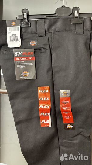 Брюки dickies 874 flex 32x32 оригинал