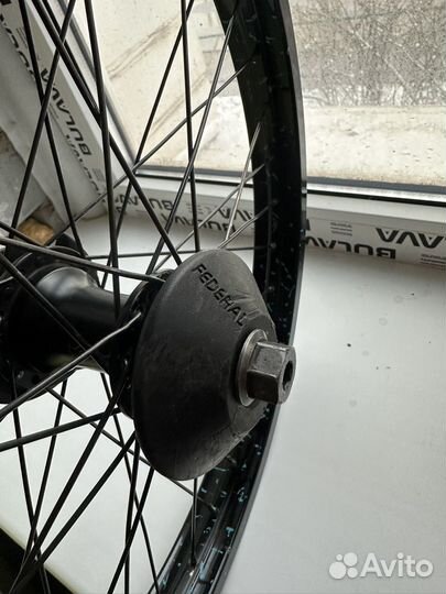 Кастом заднее колесо на BMX