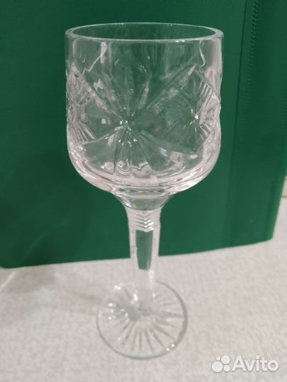 Хрустальные рюмки на ножке СССР
