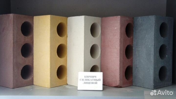 Кирпич Лицевой силикатный Тонированный от 20м3