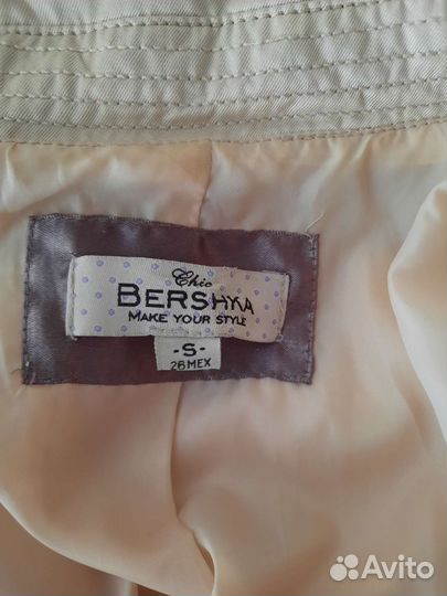 Тренч bershka