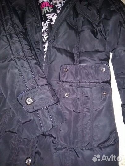 Пуховик зимний р. 44-46 (EU 42), немного б/у