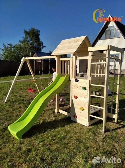 Детская игровая площадка Савушка Мастер 10