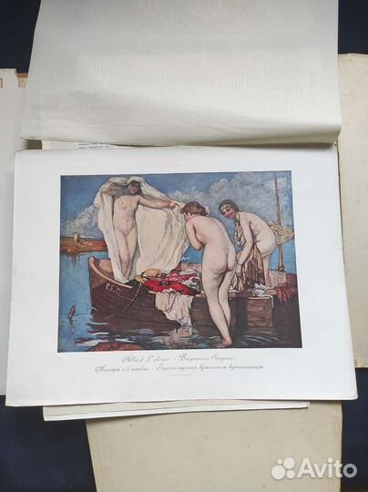 Альбом женская красота в искусстве изд И.С. Лапинъ