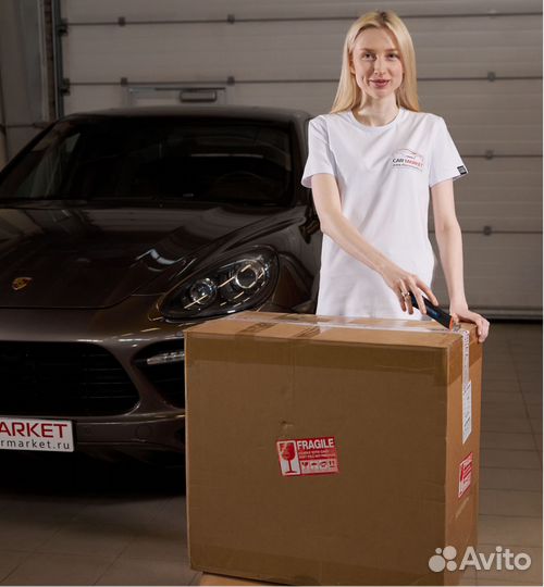 Фары светодиодные Порш Кайен 958.1