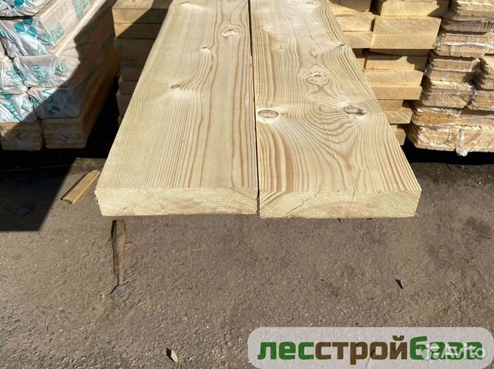 Доска сухая строганная