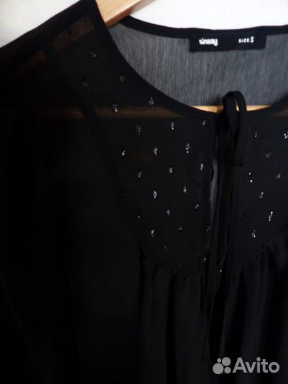 Блузка полупрозрачная женская Sinsay Р-р S