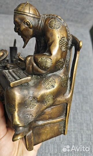 Статуэтка, Бронза, Китай, Чен Лобань