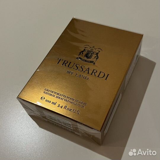 Trussardi my land мужские духи 100мл