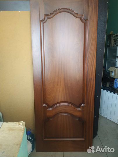 Дверь межкомнатная без короба из массива шпон дуба