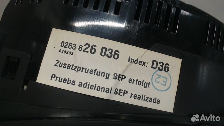 Щиток приборов Audi A4 (B6), 2003