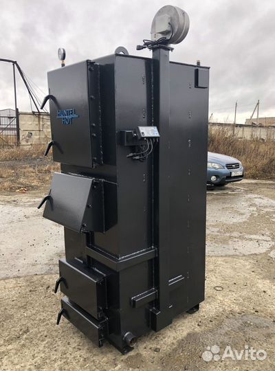 Твердотопливный котел длительного горения