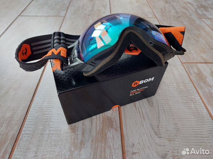 Очки с подогревом для снегохода