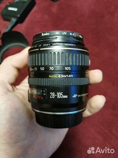 Зеркальный фотоаппарат Canon 450D kit,Canon 28-105