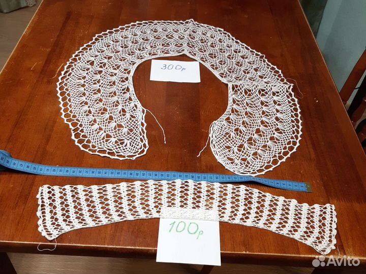 Кружевной воротник,ручная работа