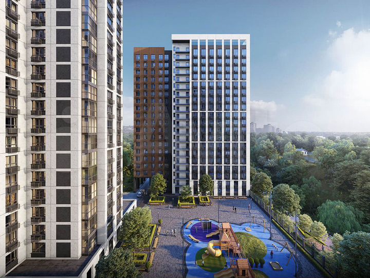 2-к. квартира, 60 м², 18/19 эт.