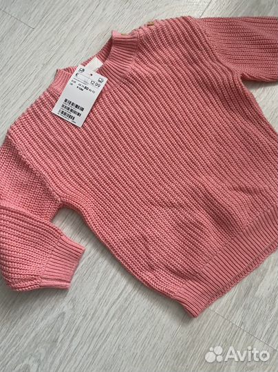 Джемпер для девочки h&m 80 р-р