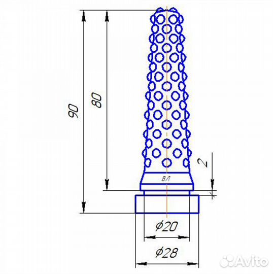 Перощипальные бильные пальцы для ощипа любой птицы