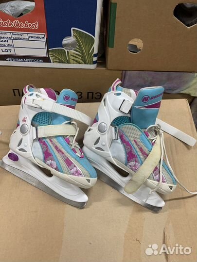 Коньки детские раздвижные 29 - 34
