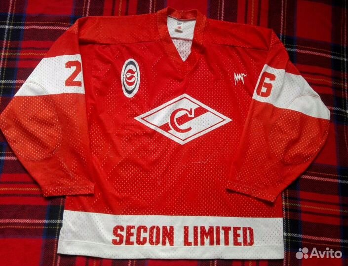 Хоккейный свитер Борщевский хк Спартак 1994