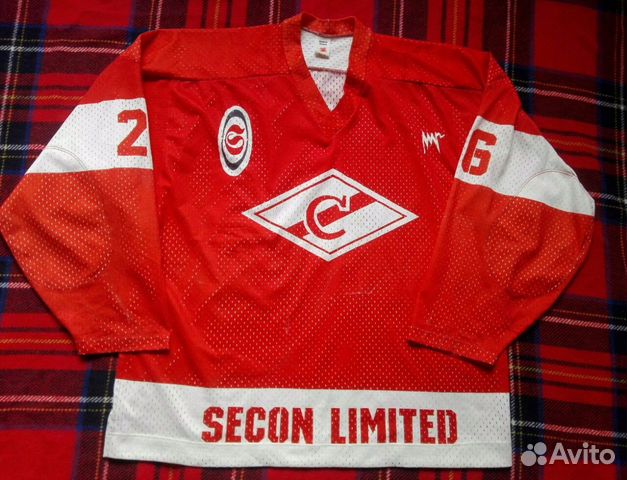 Хоккейный свитер Борщевский хк Спартак 1994