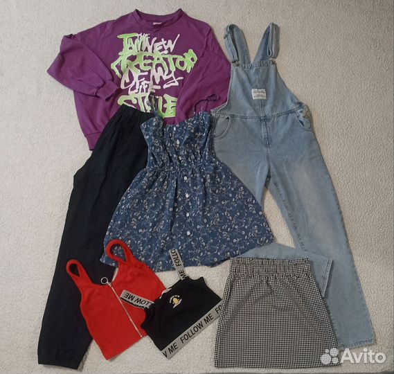 Вещи пакетом для девочки